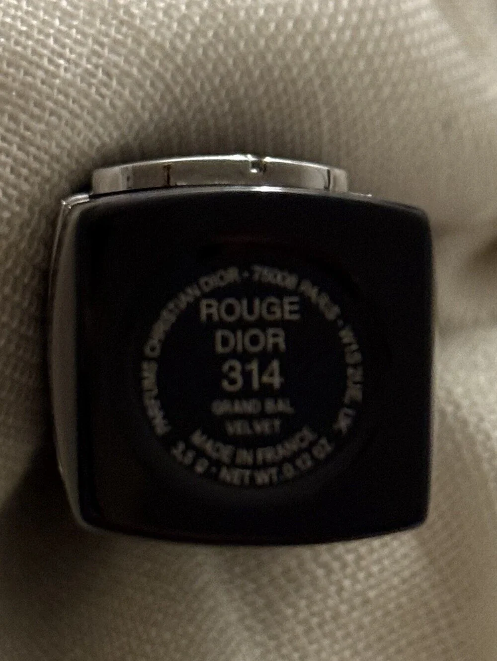 Dior Rouge Dior Lipstick 314 Grand Bal Velvet 3.5g 0.12oz Boxed